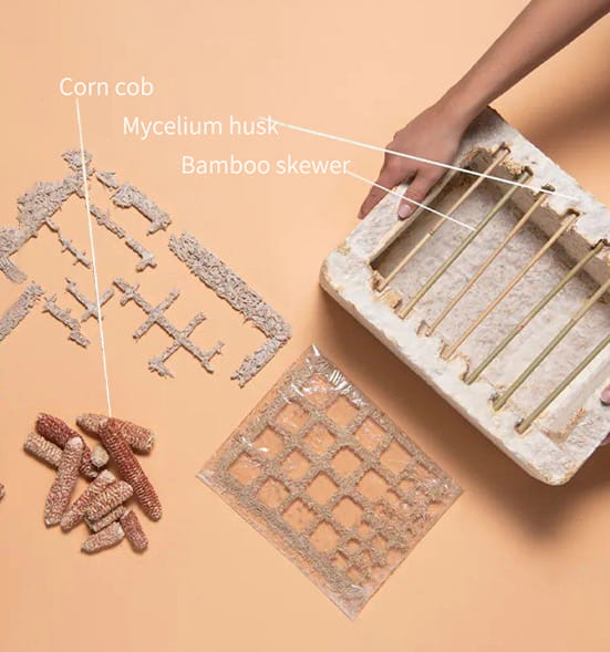 pre-colonized mycelium blocks